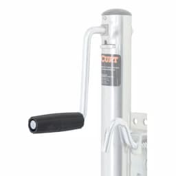 CURT Replacement Jack Handle Grip with Cap Nut, Black thumbnail 2