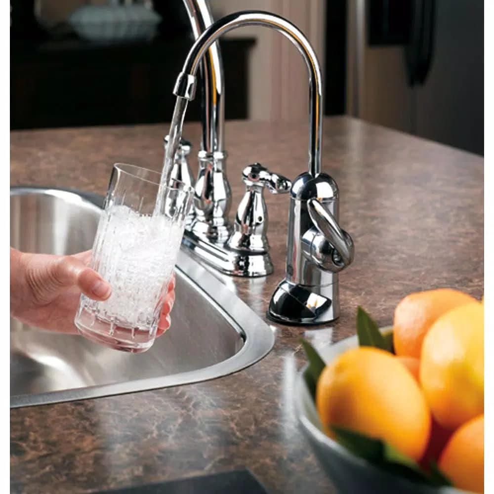 GE Under Sink Reverse Osmosis Water Filtration System with Chrome Faucet