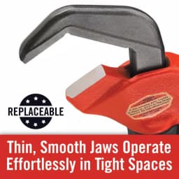RIDGID E-110 Hex Pipe Wrench, 1-1/8 in. to 2-5/8 in. Capacity thumbnail 8