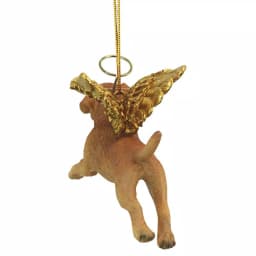 Design Toscano Golden Retriever Angel Dog Christmas Ornament thumbnail 4