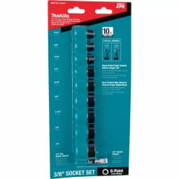 Makita ImpactXPS 3/8 in. Drive 6-Point SAE Impact Socket Set, 10-Piece thumbnail 4