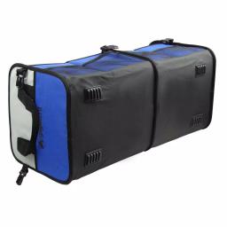 GigaTent 2-Compartment Collapsible Portable Trunk Organizer and Soft-Side Cooler, Blue thumbnail 1