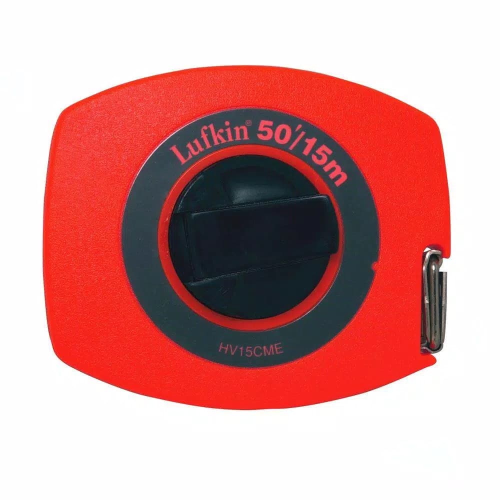 Lufkin Universal 50 ft. Hi-Viz Long Steel Tape Measure, 3/8 in.
