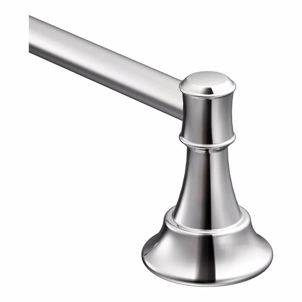 MOEN Ashville 24 in. Chrome Single Towel Bar