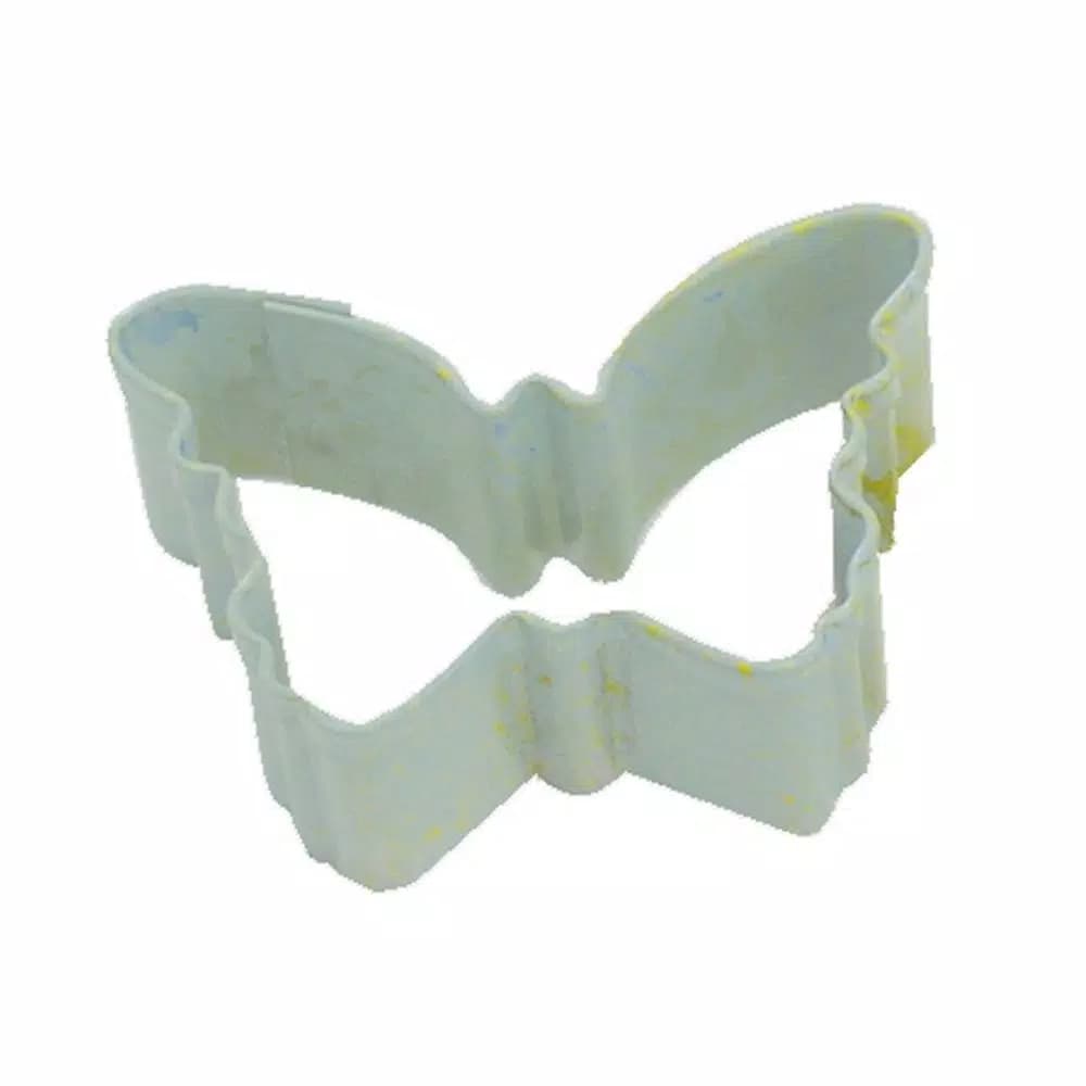 Cybrtrayd-R&M 12-Piece Mini Butterfly Mint Polyresin Cookie Cutter Set with Recipe