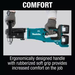 Makita 18V X2 (36V) LXT Brushless 1/2 in. Right Angle Drill Kit with Bonus 18V LXT Brushless Impact Driver thumbnail 8