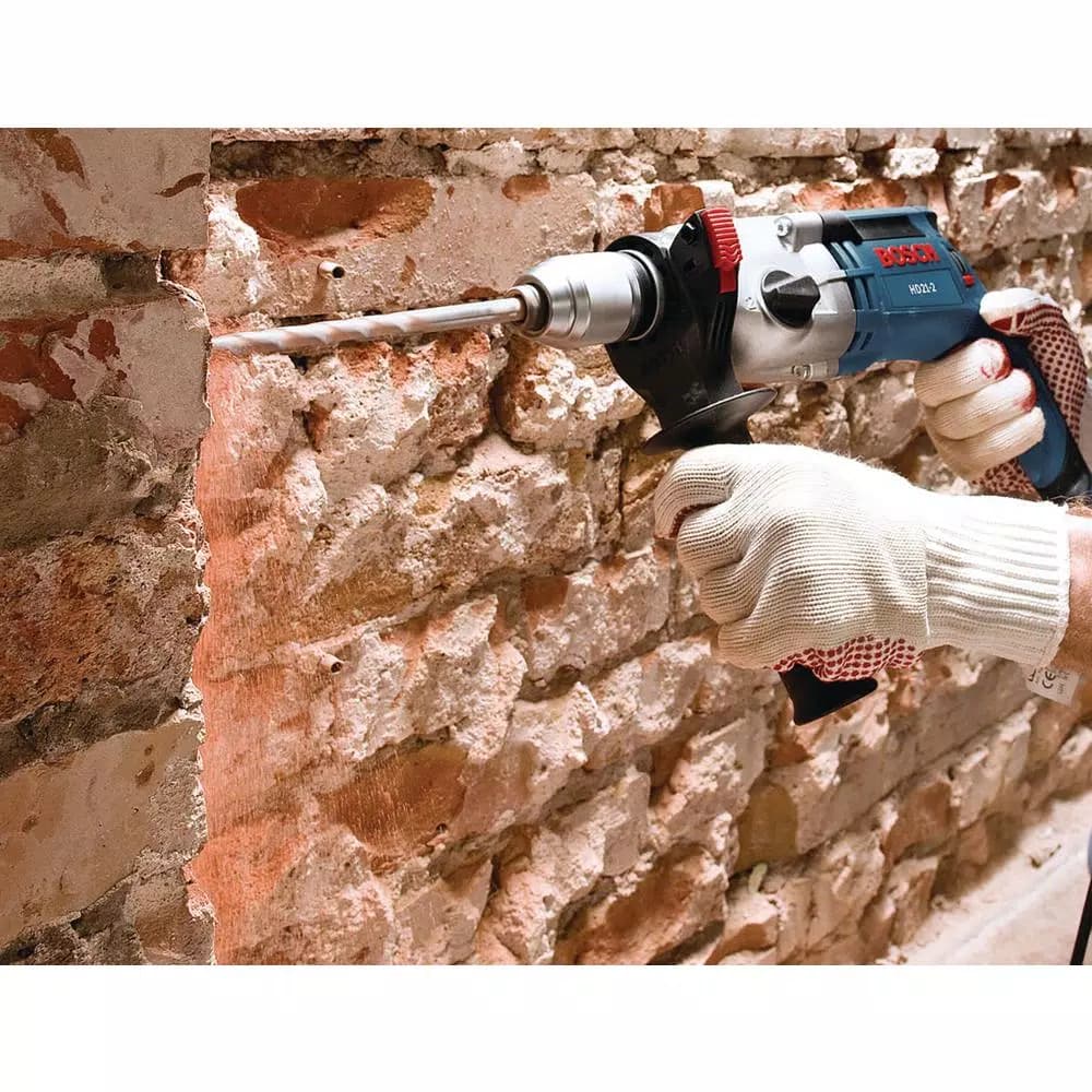 Bosch HD21-2 1/2 in. Corded 2-Speed Hammer Drill Kit with Case