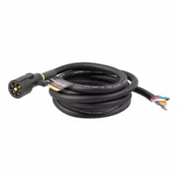 CURT 10' 7-Way RV Blade Replacement Harness (Trailer Side) - Male Plug Connector thumbnail 3