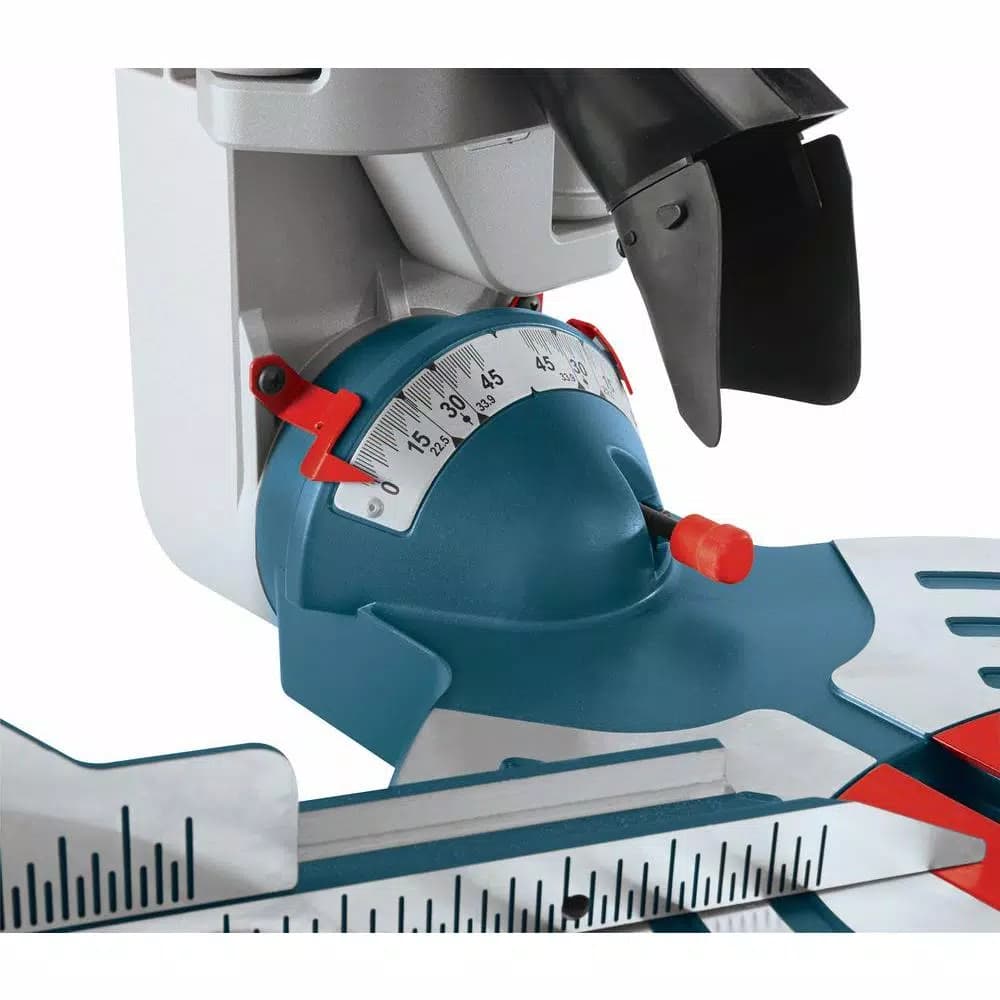 Bosch 12 in. 15 Amp Dual-Bevel Sliding Glide Miter Saw with 60 Tooth Blade