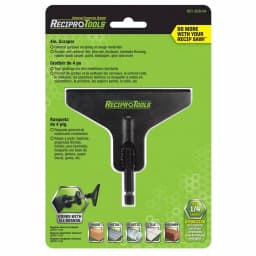 ReciproTool 4 in. Scraper Tool for Reciprocating Saws with 1/4" Hex Shank thumbnail 1
