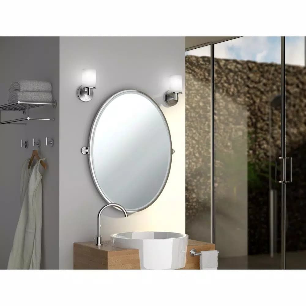 Gatco Latitude II 24 in. Single Towel Bar, Satin Nickel