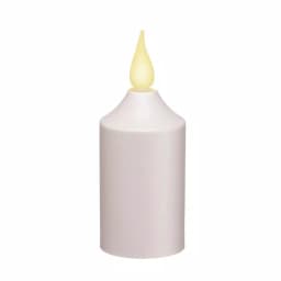 Xodus Innovations 4 in. Amber LED Votive Candle with Antique Brass Base, Battery Operated Flameless Candle thumbnail 4