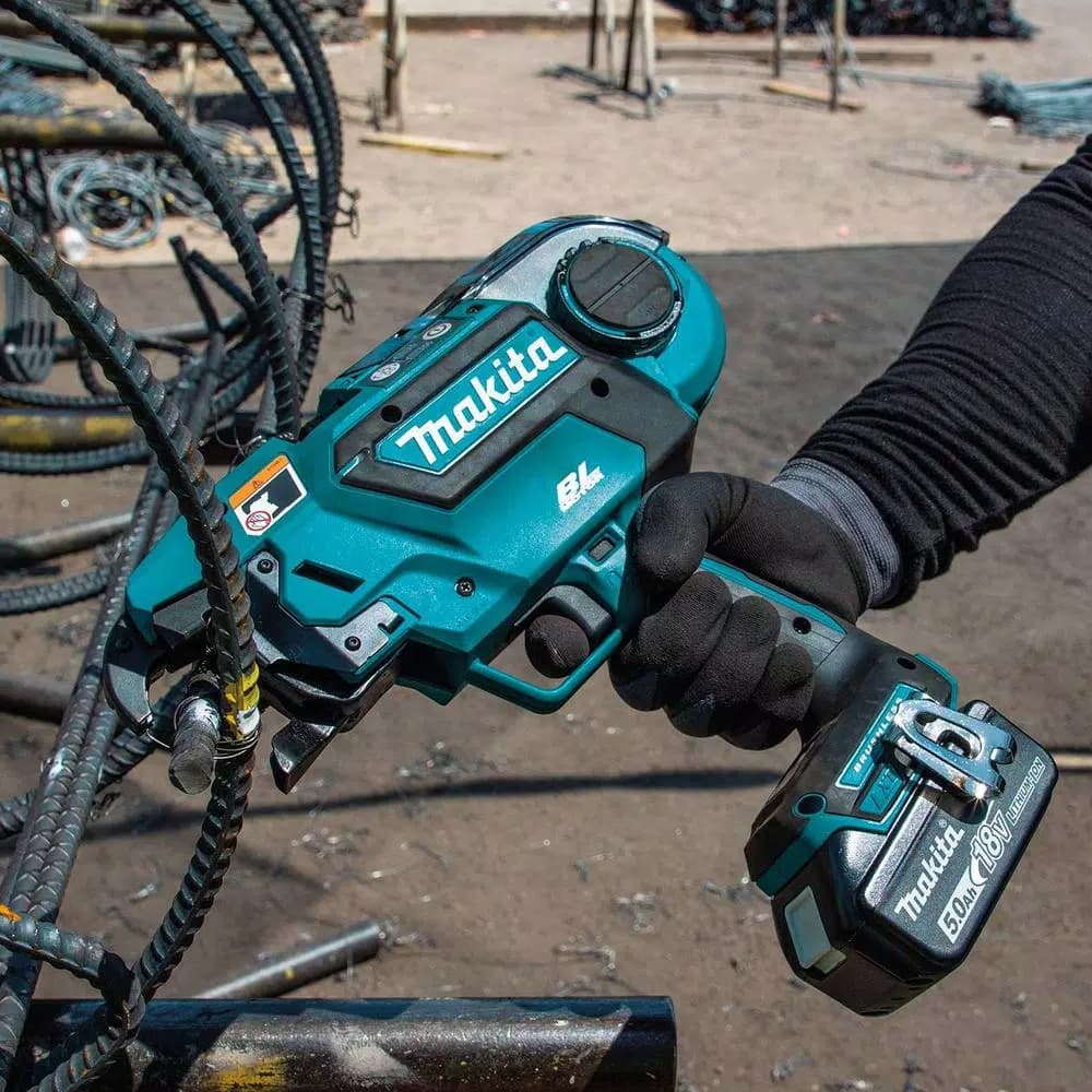 Makita 18V LXT Brushless Cordless Rebar Tying Tool Kit with 5.0 Ah Battery