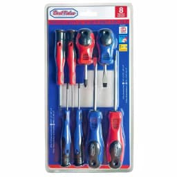 Best Value 8-Piece Screwdriver Set with Magnetic Chrome Vanadium Steel Tips, Phillips and Slotted thumbnail 4