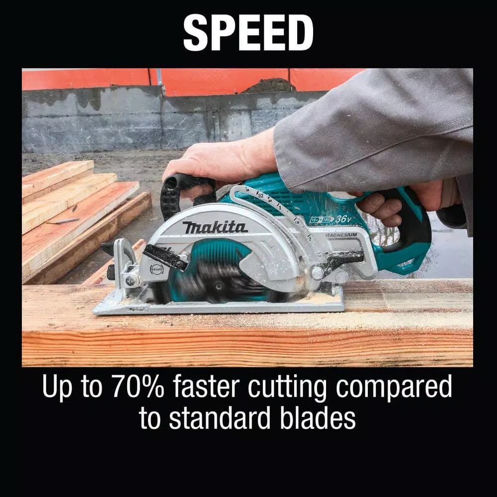 Makita 7-1/4 in. 24T Carbide-Tipped Ultra-Thin Kerf Framing Circular Saw Blade