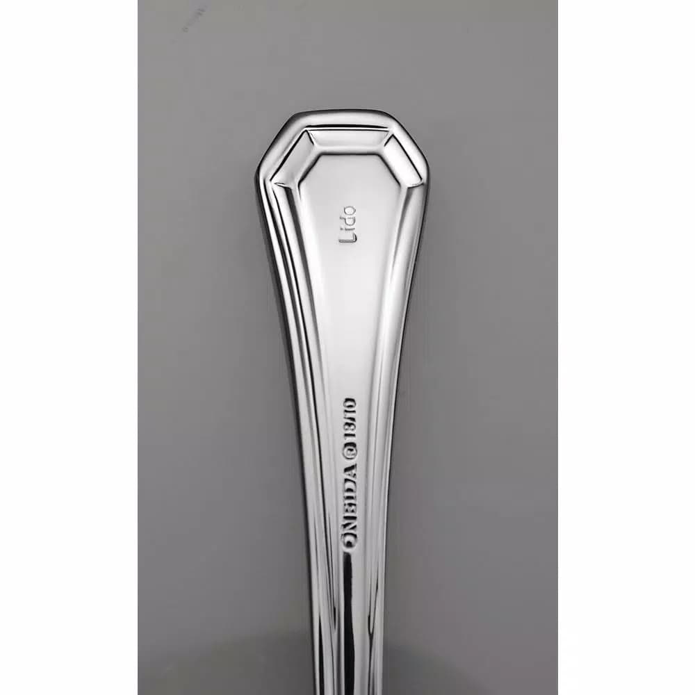 Oneida Lido Silverplated Stainless Steel Table Knives, 12-Piece Set