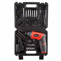 Stalwart 3.6V Lithium Ion Cordless Screwdriver Set, 40-Piece Dual Position Kit thumbnail 2