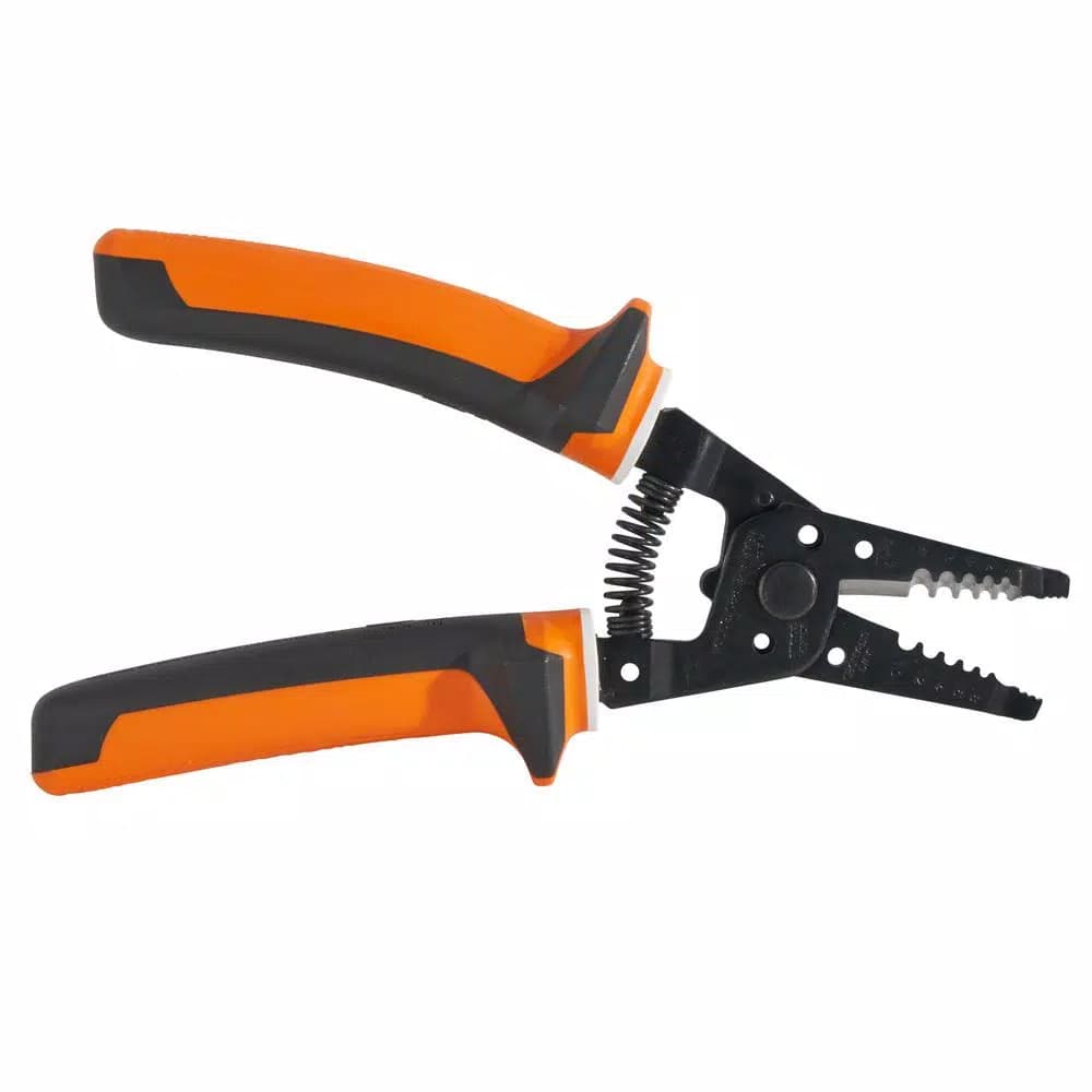 Klein Tools 8 in. Insulated Wire Stripper and Cutter, 1000V VDE Certified