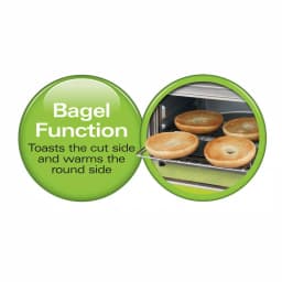 Hamilton Beach 1100-Watt 4-Slice Stainless Steel Countertop Toaster Oven thumbnail 4