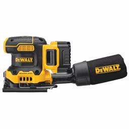DEWALT 20V MAX XR Brushless 1/4 Sheet Variable Speed Cordless Sander Kit with 5.0Ah Battery & Charger thumbnail 4