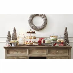 Abigails Charlot French Ceramic Cake Stand - 13 inch Round Dessert Plate thumbnail 2