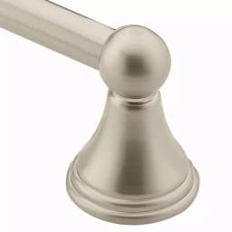 MOEN Preston 18 in. Single Towel Bar in Spot Resist Brushed Nickel thumbnail 1