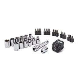 Husky 3/8 in. Drive Palm Ratchet and Socket Set, 30-Piece thumbnail 1