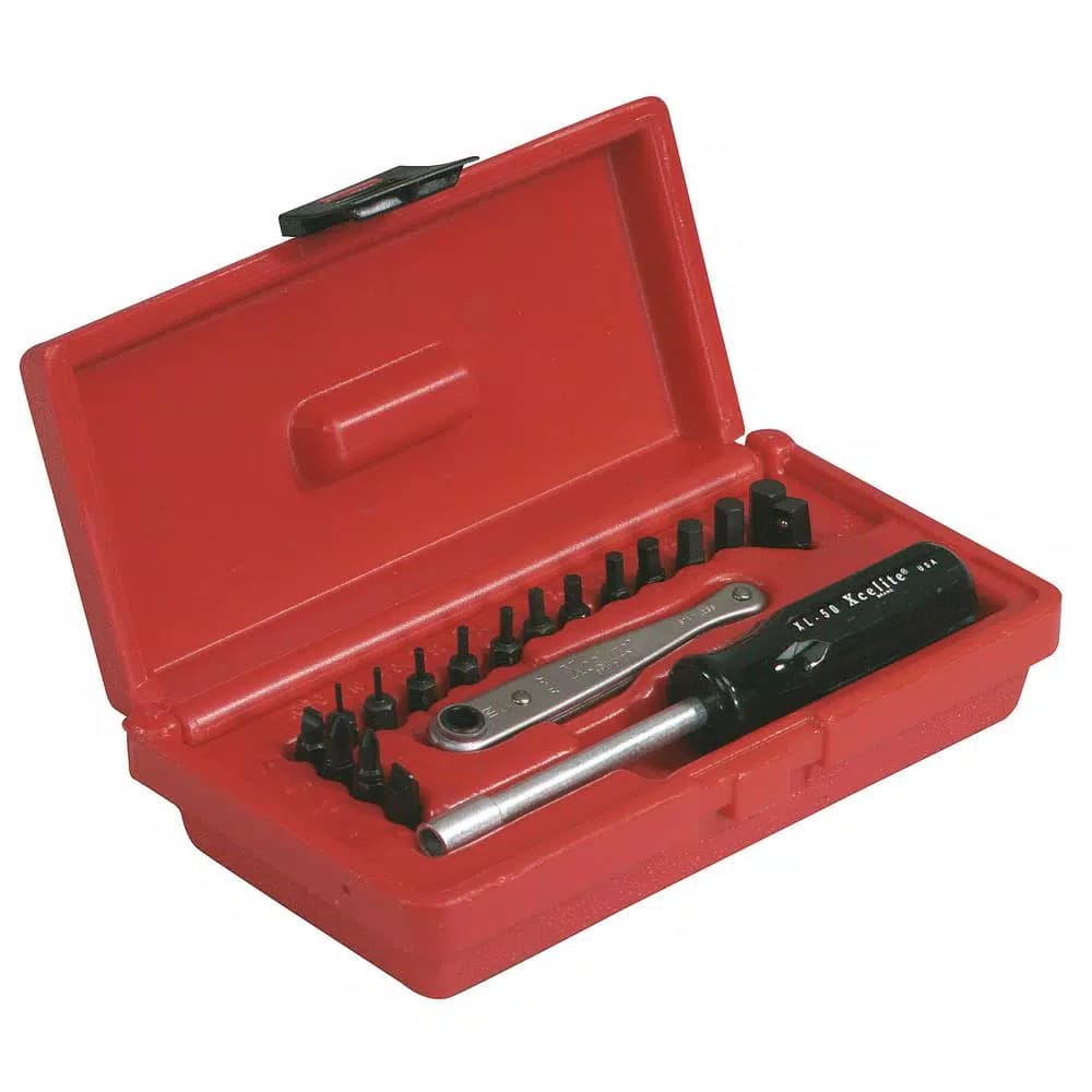 Xcelite 19-Piece Midget Offset Ratchet and Bit Set