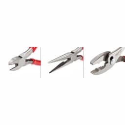 TEKTON 3-Piece Plier Set: Slip Joint, Long Nose, and Diagonal Cutting Pliers thumbnail 2