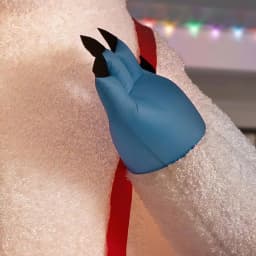 Rudolph Gemmy Airblown 10.5 ft. Inflatable Bumble with Suspenders and Santa Hat thumbnail 5