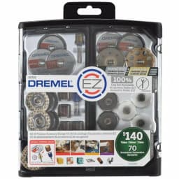 Dremel EZ Lock All-Purpose Rotary Tool Accessory Storage Kit, 70-Piece thumbnail 1