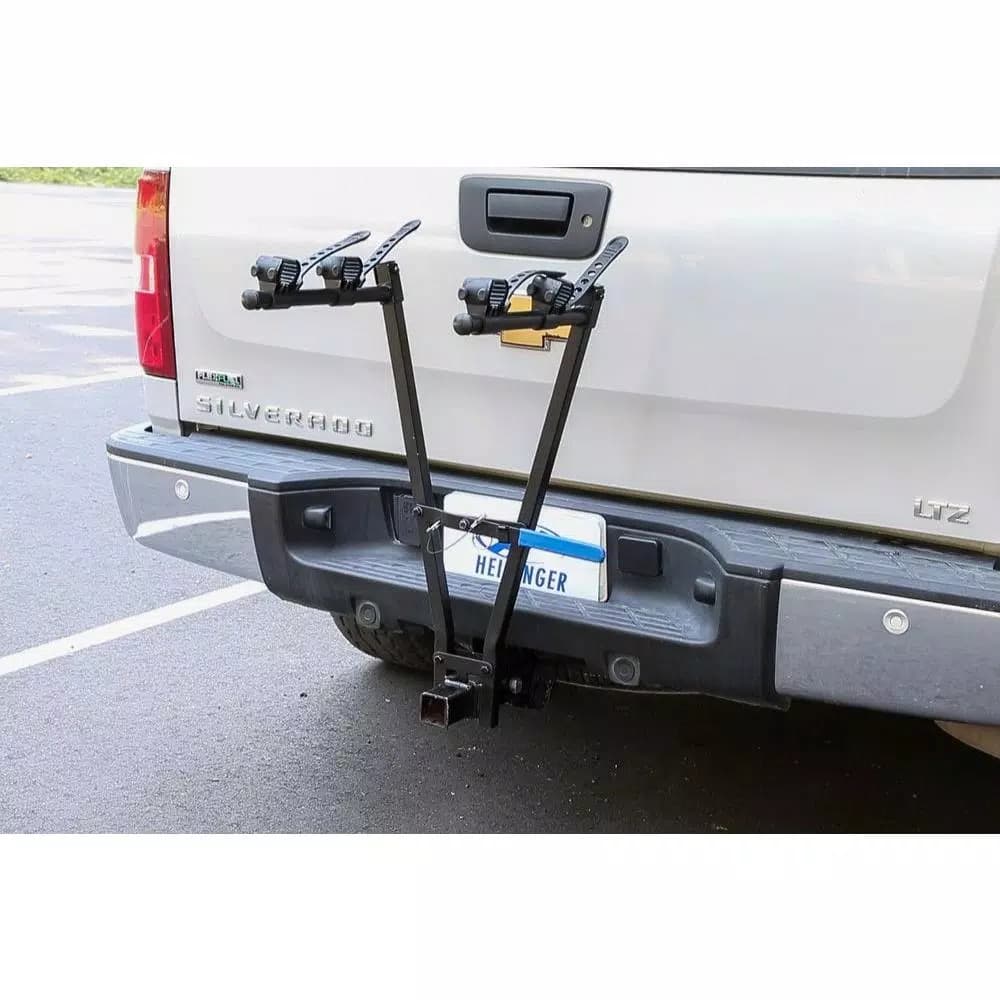 Advantage SportsRack V-Rack 2-Bike Hitch Carrier with Locking V-Design and Steel Construction