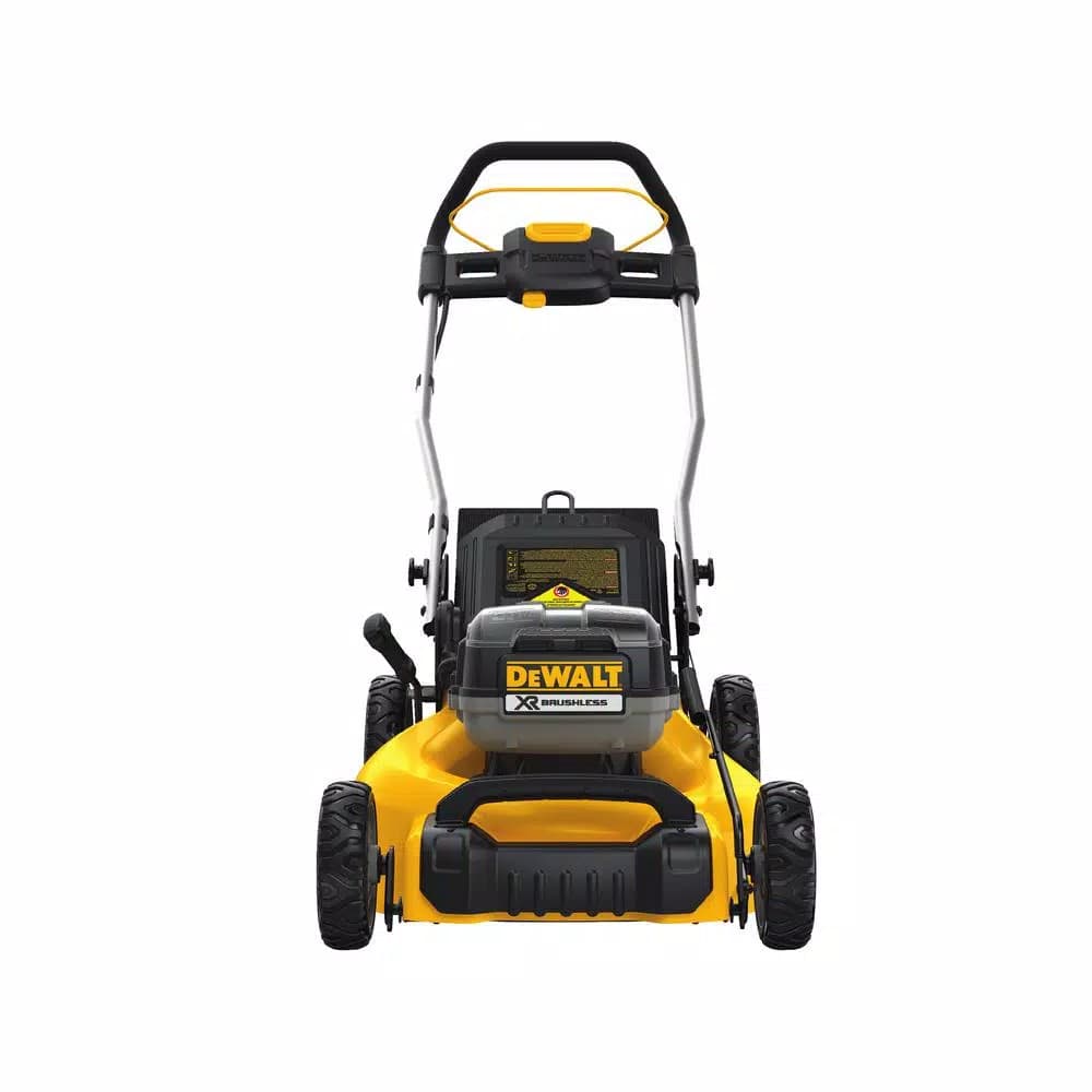 DEWALT 20 in. 20V MAX Cordless Walk Behind Push Lawn Mower with (2) 5.0 Ah Batteries and Charger