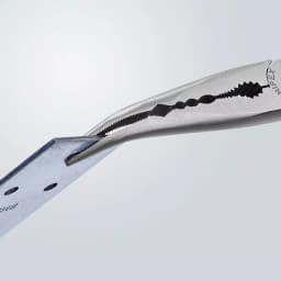 KNIPEX 11 in. Extra Long Reach Angled Long Nose Pliers thumbnail 5