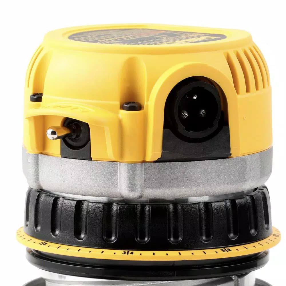 DEWALT 1.75 HP Fixed Base Router, 11-Amp Corded Power Tool