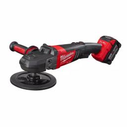 Milwaukee M18 FUEL 7 in. Variable Speed Cordless Polisher Kit with (2) 5.0 Ah Batteries & Pads thumbnail 4