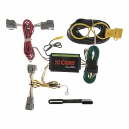 CURT Custom Vehicle-Trailer Wiring Harness for Jeep Grand Cherokee, 4-Way Flat Output T-Connector thumbnail 1