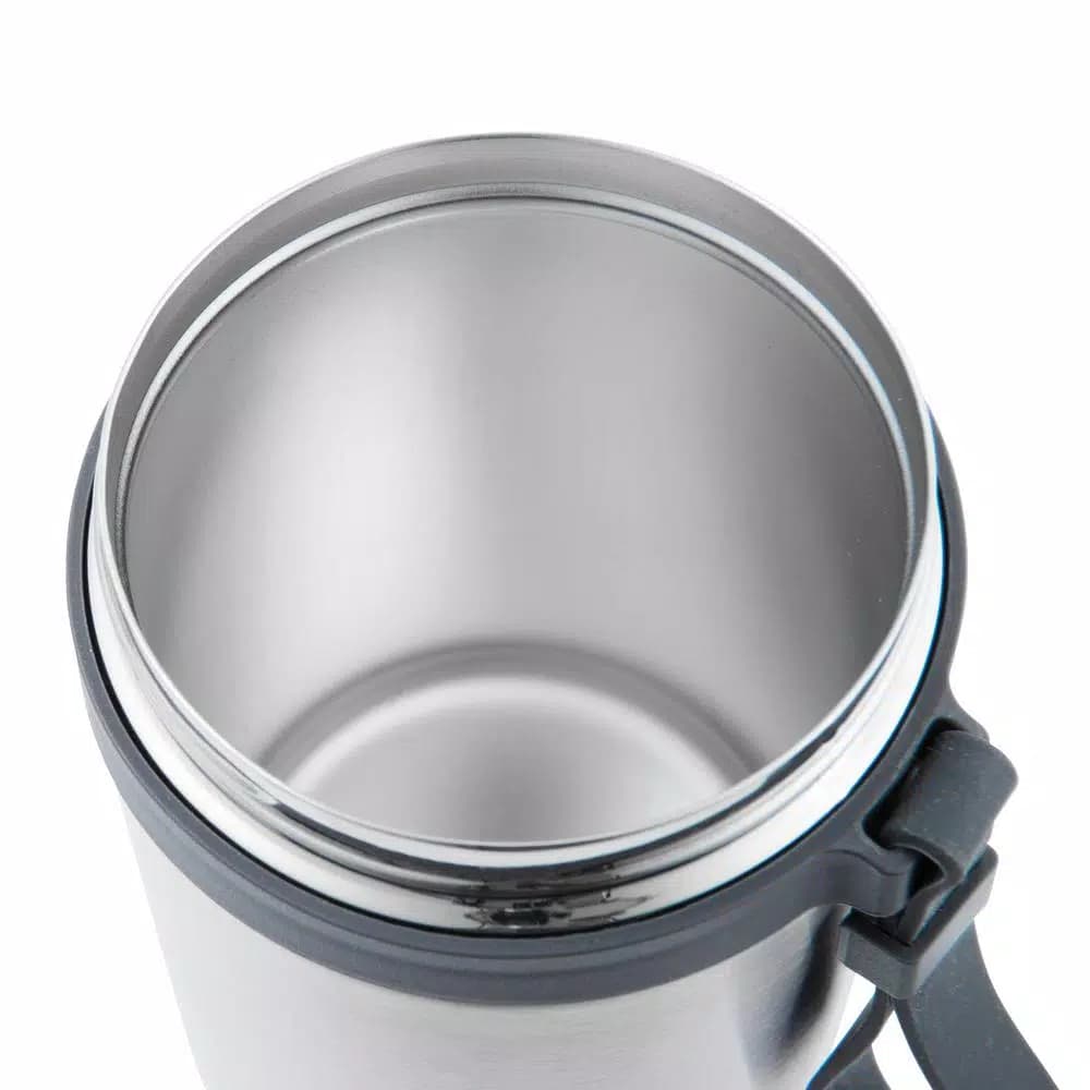 BergHOFF Essentials 28.8 oz Stainless Steel Double Walled Food Container with Carry Strap