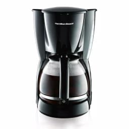 Hamilton Beach 12-Cup Black Drip Coffee Maker with Glass Carafe and Pause and Serve Function thumbnail 1