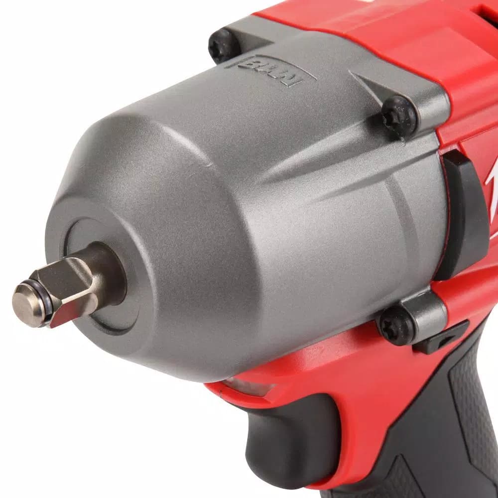 Milwaukee M18 FUEL 3/8 in. Mid-Torque Brushless Cordless Impact Wrench Kit with (2) 5.0 Ah Batteries & Charger