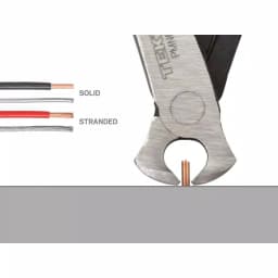 TEKTON Mini End Cutting Pliers for 14-38 AWG Wire and Plastic thumbnail 10