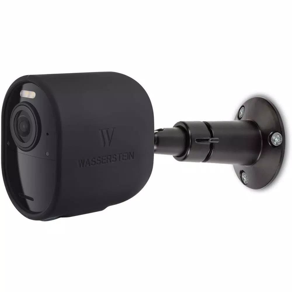 Wasserstein Protective Silicone Skins for Arlo Ultra, Ultra 2, Pro 3, and Pro 4 - 3-Pack, Black