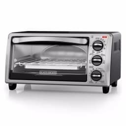 BLACK+DECKER 4-Slice Stainless Steel Toaster Oven with EvenToast Technology thumbnail 2