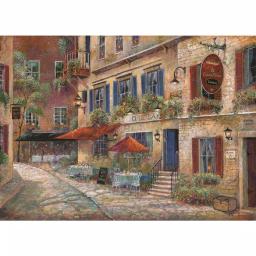 Morgan Home MHF Home Cobblestone Cafe Multi-Colored Polypropylene Placemat Set, 4-Pack thumbnail 1