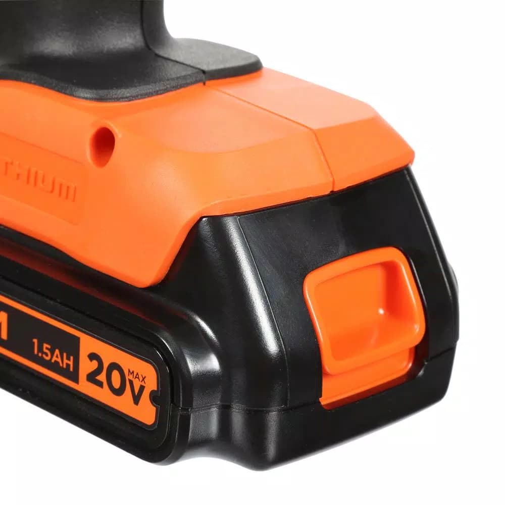 BLACK+DECKER 20V MAX Cordless Impact Driver Kit with 2 Ah Battery and Charger