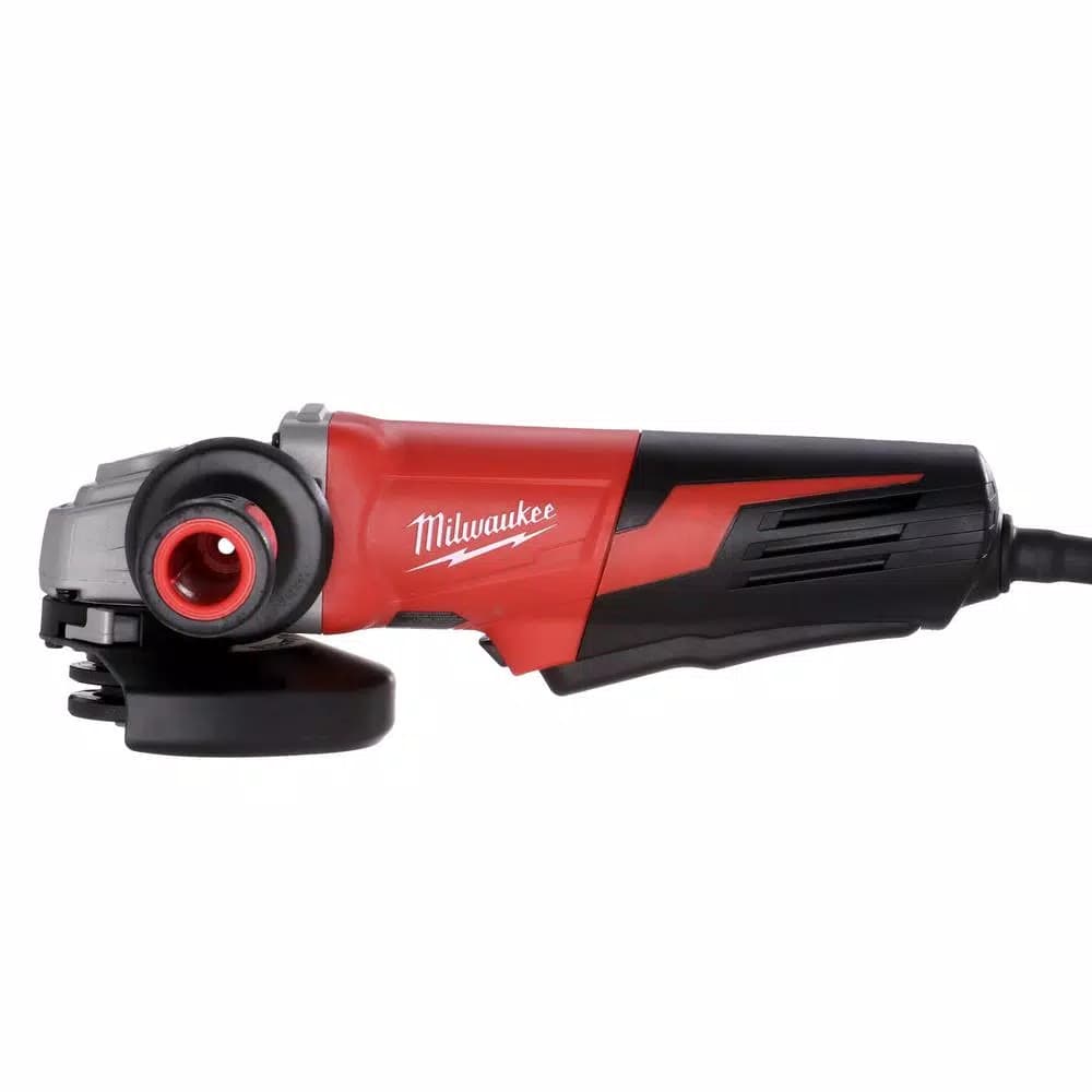 Milwaukee 6 in. 13 Amp Small Angle Grinder with Paddle Switch, 9000 RPM