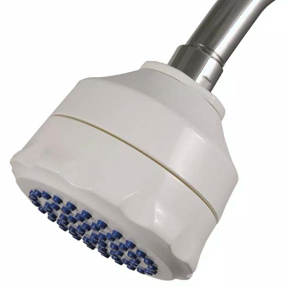 Sprite Showers Sprite Ultimate WaterSense Single-Spray Filtered Showerhead, White