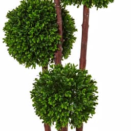 Nearly Natural 36 in. Artificial Boxwood Topiary Tree - UV Resistant Indoor/Outdoor Faux Plant thumbnail 2