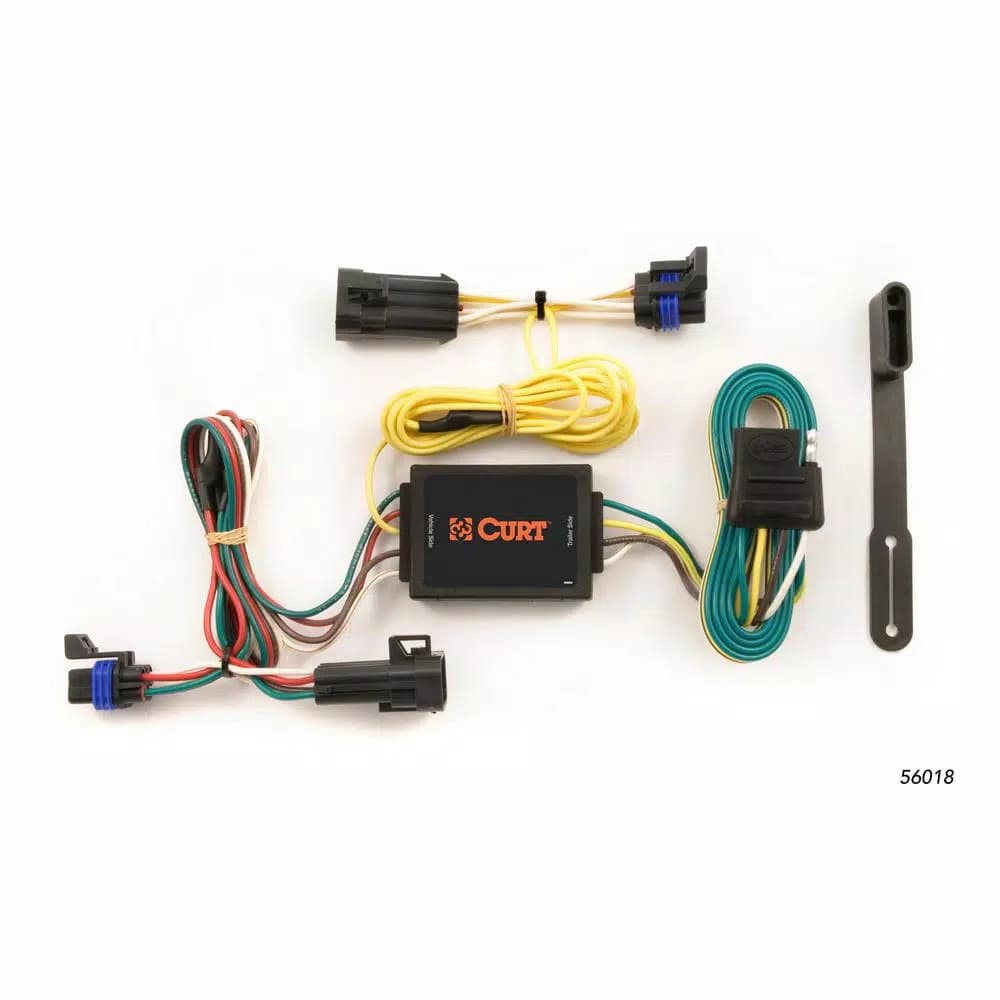 CURT Custom Vehicle-Trailer Wiring Harness for Saturn Vue, 4-Way Flat Output