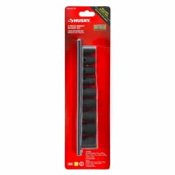 Husky 3/8 in. Drive SAE Impact Socket Set, 9-Piece thumbnail 7